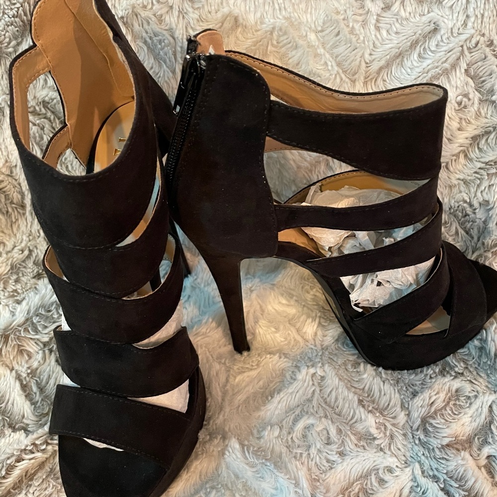 Black heels